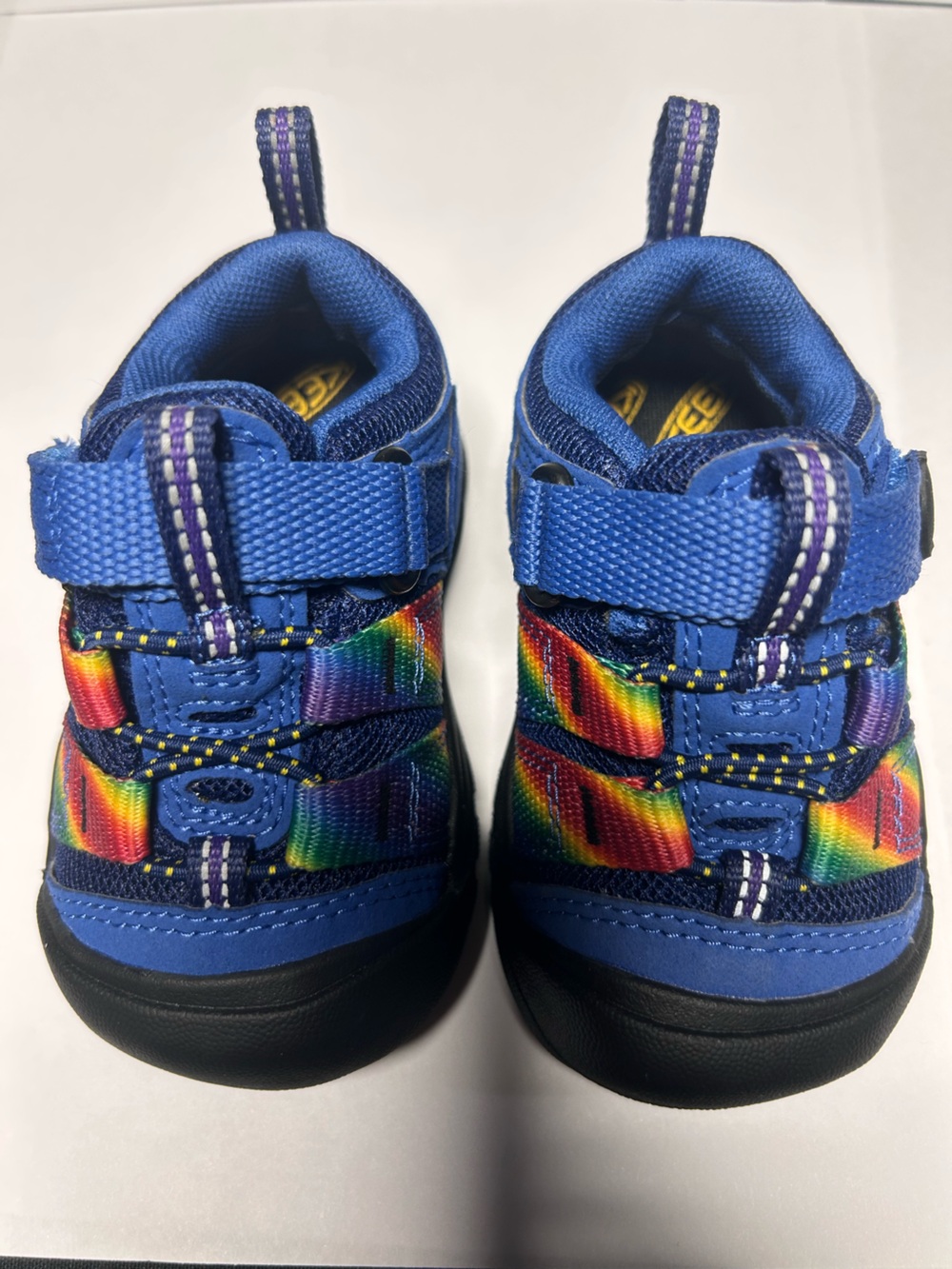 NWOB KEEN Newport H2SHO Toddler Size 5 Rainbow Blue Sneakers Shoes